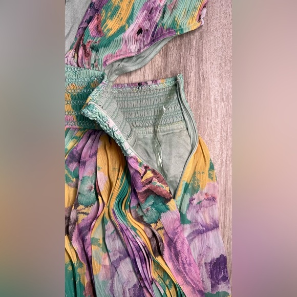 Rococo Sand Ivy‎ Purple Floral Maxi Dress Size Small - Picture 12 of 16